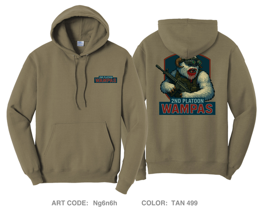 2nd PLT Wampas Comfort Unisex Hooded Sweatshirt - Ng6n6h