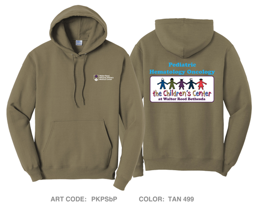 Pediatric Hematology Oncology Comfort Unisex Hooded Sweatshirt - PKPSbP