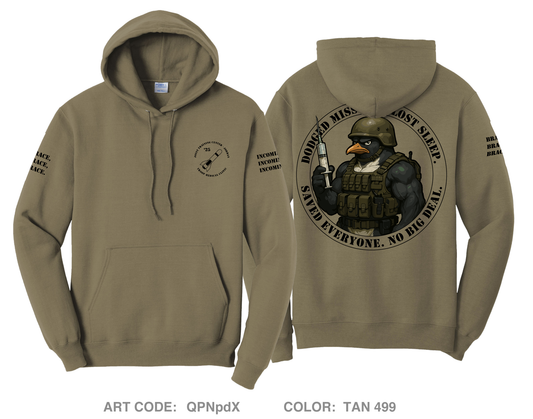 Army Troop Medical Clinic Comfort Unisex Hooded Sweatshirt - QPNpdX