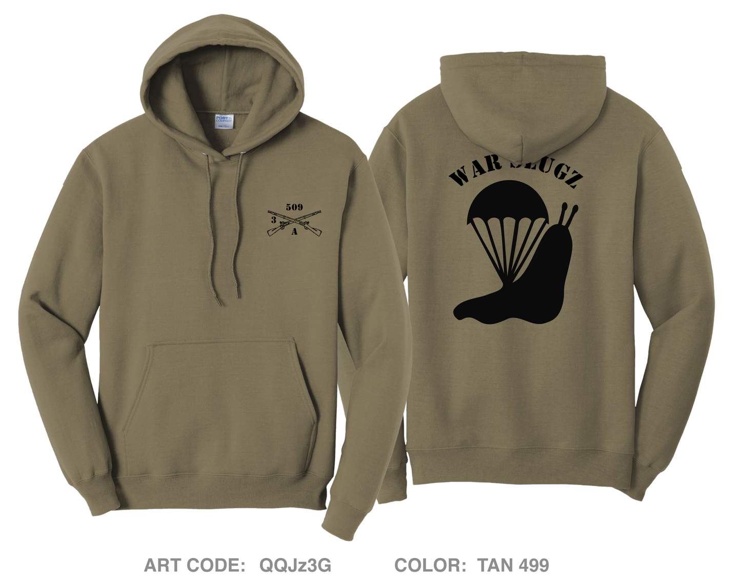 A co 3-509 Comfort Unisex Hooded Sweatshirt - QQJz3G