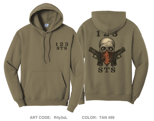 123 STS Comfort Unisex Hooded Sweatshirt - R4y5sL
