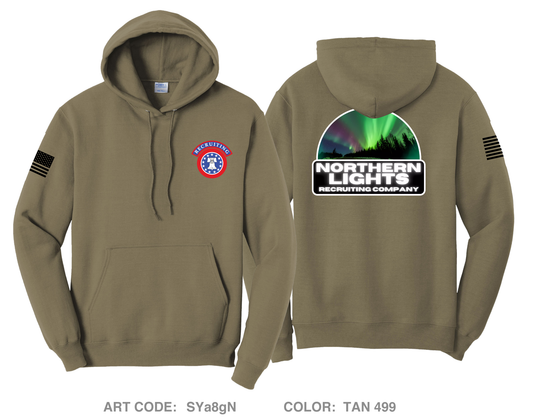 Northern Lights Recruiting Company Comfort Unisex Hooded Sweatshirt - SYa8gN