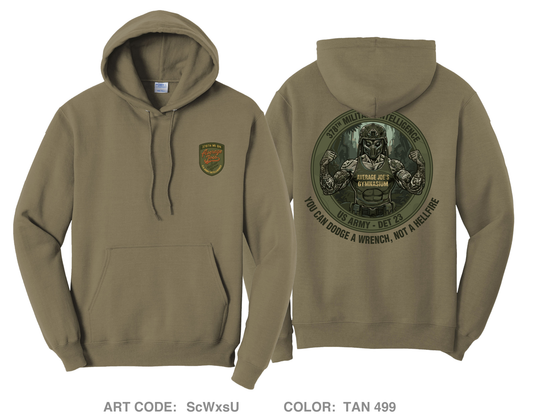 378th MI Comfort Unisex Hooded Sweatshirt - ScWxsU
