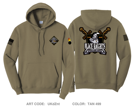 Bravo Company 832nd OD BN Comfort Unisex Hooded Sweatshirt - UKdZnt
