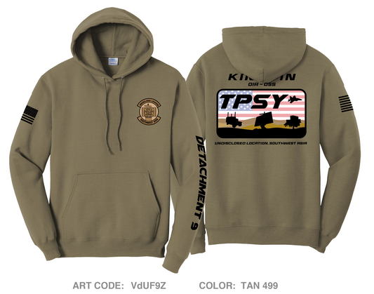 727 EACS Comfort Unisex Hooded Sweatshirt - VdUF9Z