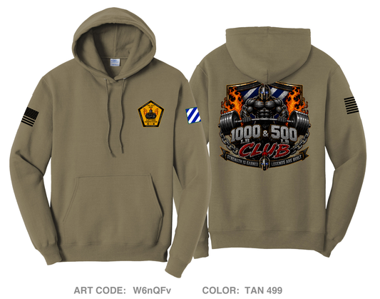 HHC, DSTB, 3DSB Comfort Unisex Hooded Sweatshirt - W6nQFv