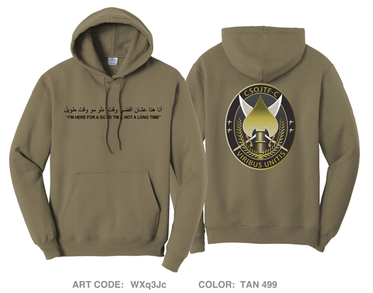 CSOJTF-C Comfort Unisex Hooded Sweatshirt - WXq3Jc