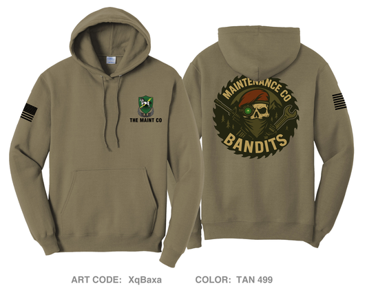 Maint Co. GSB Comfort Unisex Hooded Sweatshirt - XqBaxa