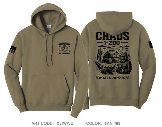 CHAOS Comfort Unisex Hooded Sweatshirt - XytWWU