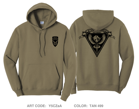 572D GS MI CO Comfort Unisex Hooded Sweatshirt - Y5CZaA