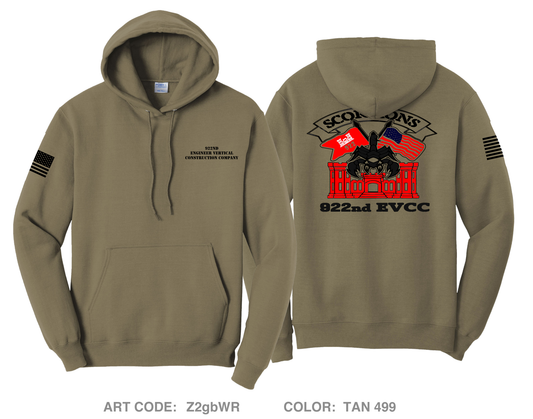 922nd EVCC Comfort Unisex Hooded Sweatshirt - Z2gbWR
