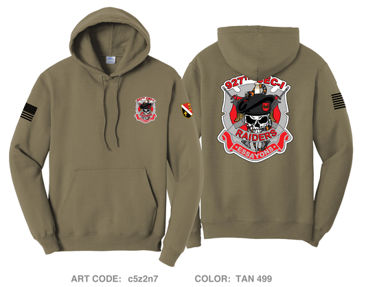 927th CEC-I Comfort Unisex Hooded Sweatshirt - c5z2n7