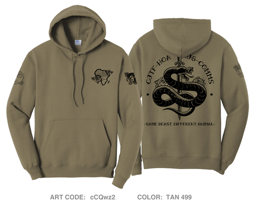 CJTF-HOA CJ-6 Comfort Unisex Hooded Sweatshirt - cCQwz2