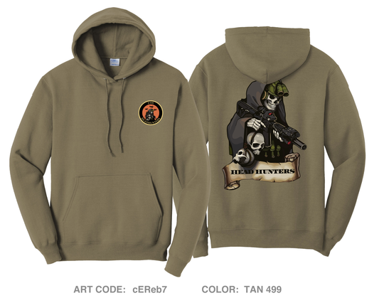 HHC 2-135th AV BN Comfort Unisex Hooded Sweatshirt - cEReb7