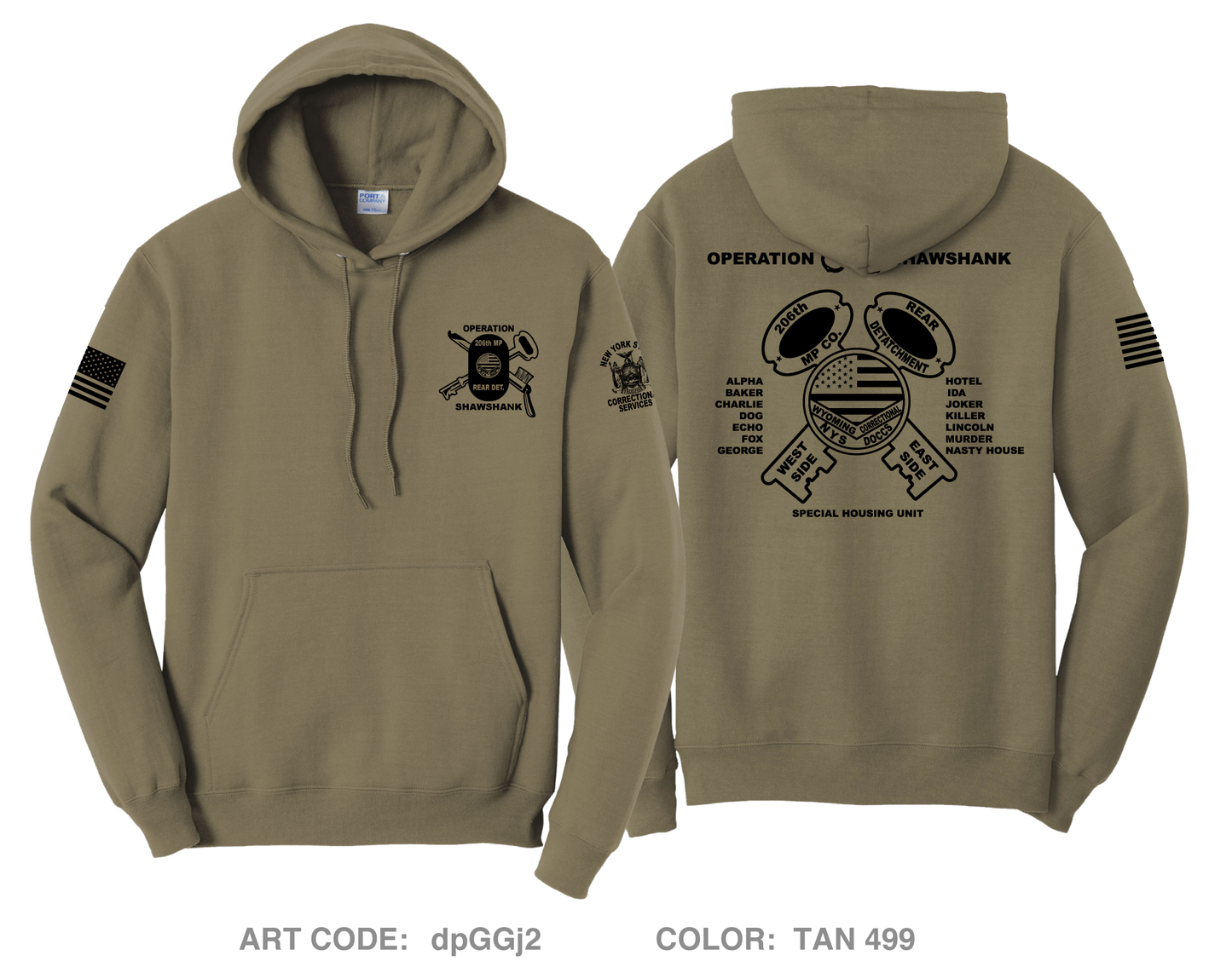 206th Store Comfort Unisex Hooded Sweatshirt - dpGGj2