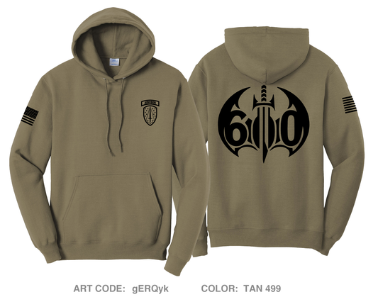 Bat 600 54th SFAB Comfort Unisex Hooded Sweatshirt - gERQyk