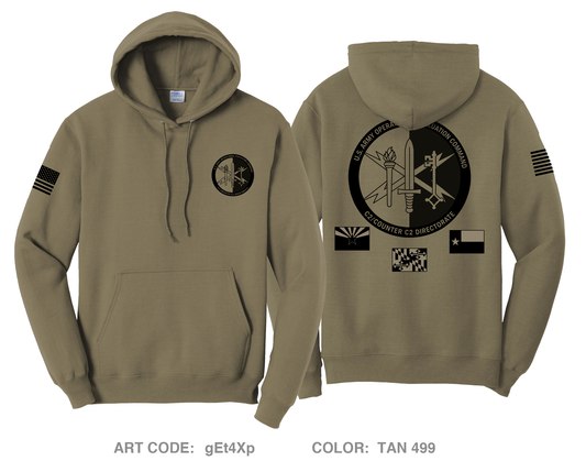 C2CC2 Directorate Comfort Unisex Hooded Sweatshirt - gEt4Xp
