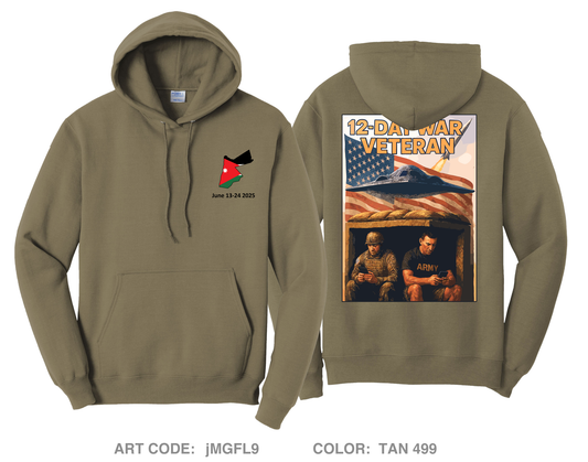 ASG-J 12 DAY Comfort Unisex Hooded Sweatshirt - jMGFL9