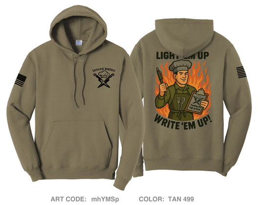 Lancer Bistro Comfort Unisex Hooded Sweatshirt - mhYMSp