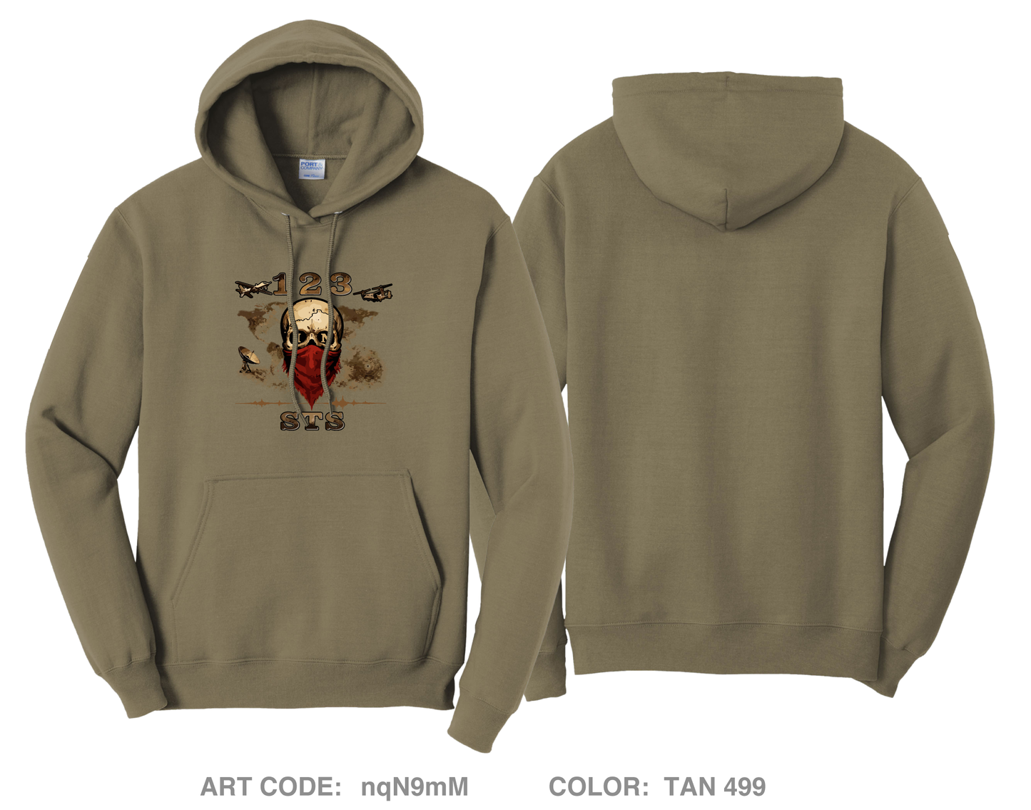 123STS IN Comfort Unisex Hooded Sweatshirt - nqN9mM