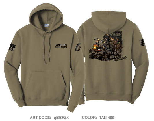 TFS 42ID SECFOR Comfort Unisex Hooded Sweatshirt - qBBFZX