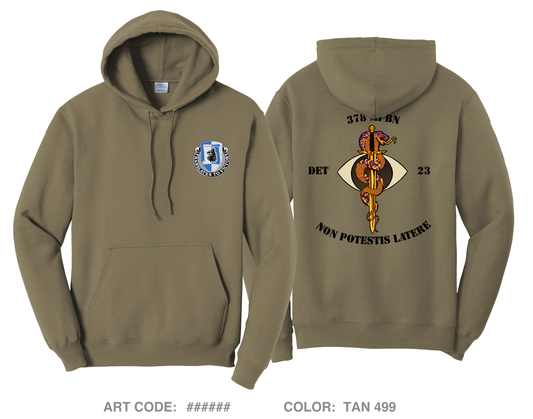 378 MI DET 23 Comfort Unisex Hooded Sweatshirt - quuKzN