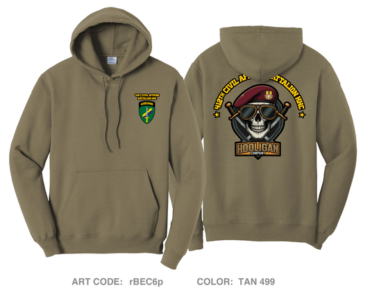 412th Civil Affairs HHC Comfort Unisex Hooded Sweatshirt - rBEC6p