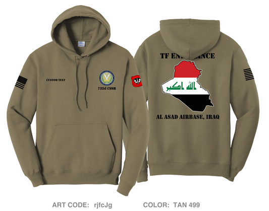 CUSTOM 732d CSSB AAAB Comfort Unisex Hooded Sweatshirt - rjfcJg
