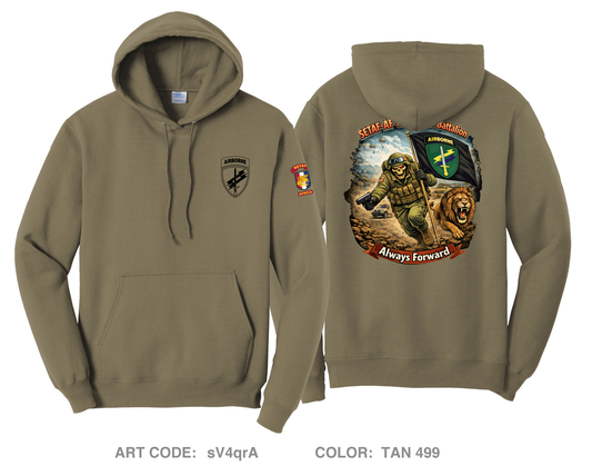 SETAF-AF Civil Affairs Battalion Comfort Unisex Hooded Sweatshirt - sV4qrA