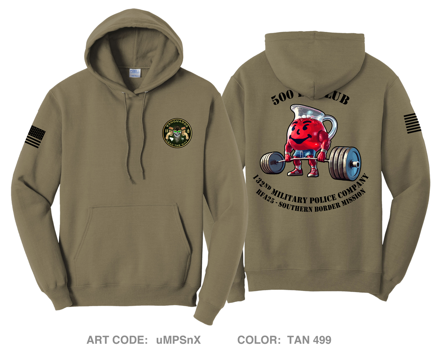 132nd Military Police Company Comfort Unisex Hooded Sweatshirt - uMPSnX