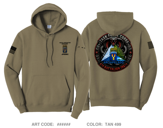 4TH BN 196th IN BDE Comfort Unisex Hooded Sweatshirt - usqdyv