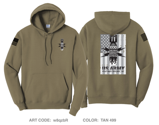 Explosive Ordnance Disposal Technology Division (EOD) Comfort Unisex Hooded Sweatshirt - w8qzbR