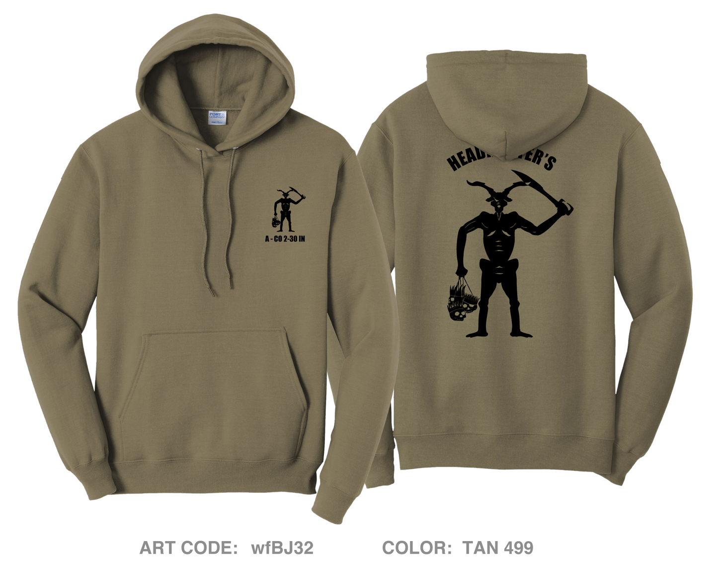 A CO 2-30 IN 3/10th MTN Comfort Unisex Hooded Sweatshirt - wfBJ32