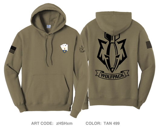 Wolfpack PLT 2-22IN Comfort Unisex Hooded Sweatshirt - zHSHxm