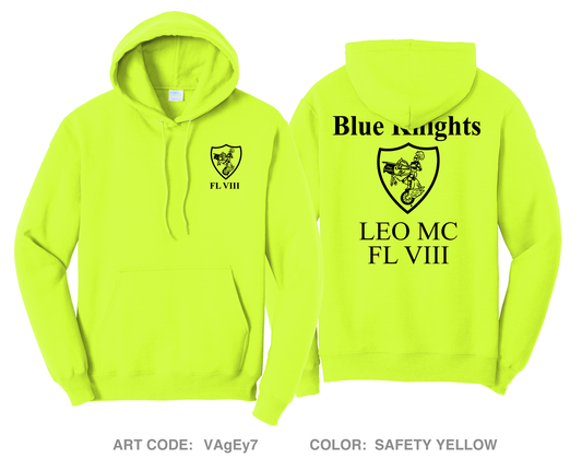 Blue knights Comfort Unisex Hooded Sweatshirt - VAgEy7