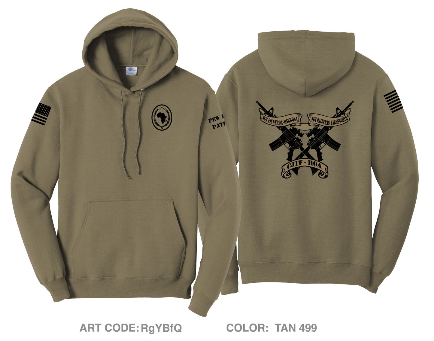 CJTF- HOA Comfort Unisex Hooded Sweatshirt - RgYBfQ