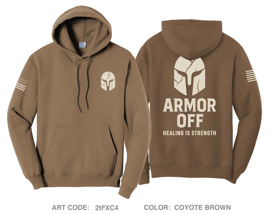 Armor Off Comfort Unisex Hooded Sweatshirt - 2tFXC4