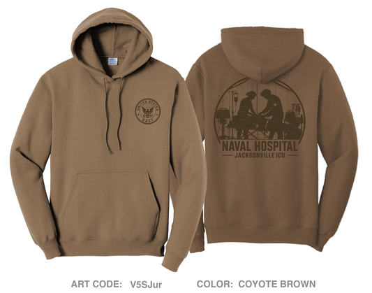 NAS JAX ICU Comfort Unisex Hooded Sweatshirt - V5SJur