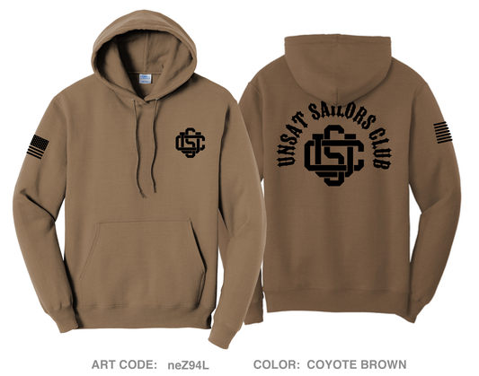 Unsat Sailors Club Comfort Unisex Hooded Sweatshirt - neZ94L