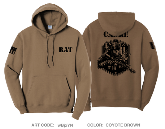 75ABW/RAT Comfort Unisex Hooded Sweatshirt - wBjxYN