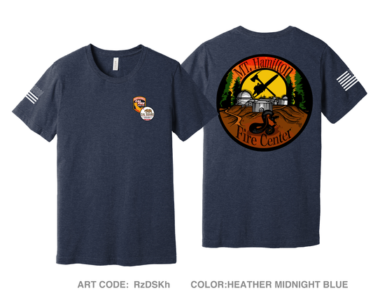 Mount Hamilton Fire Center Comfort Unisex Triblend SS Tee - RzDSKh