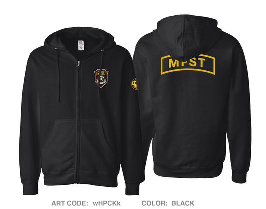 MFST Comfort Unisex Cotton Blend Full-Zip Hooded Sweatshirt - wHPCKk