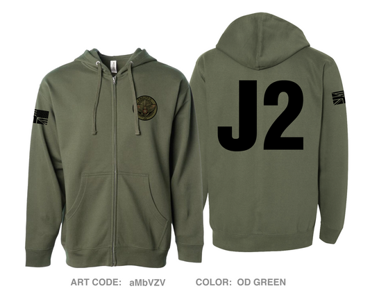 CSOJTF-C J2 Store 1 Comfort Unisex Cotton Blend Full-Zip Hooded Sweatshirt - aMbVZV