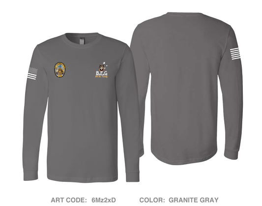 BFG elite Fundraising Collection Comfort Unisex Cotton LS Tee - 6Mz2xD