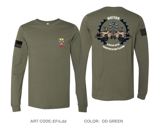 2nd Battalion 5th Marines Comfort Unisex Cotton LS Tee - EFrLdd