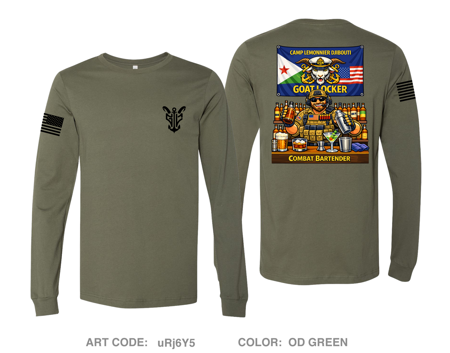 CJTF-HOA CJ6 Comfort Unisex Cotton LS Tee - uRj6Y5