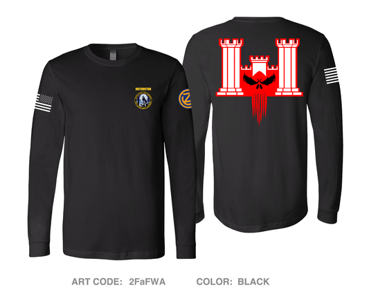 102nd Training Division Comfort Unisex Cotton LS Tee - EXSY3g