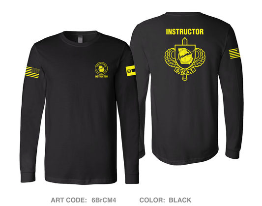 S.O.G SWAT Comfort Unisex Cotton LS Tee - 6BrCM4