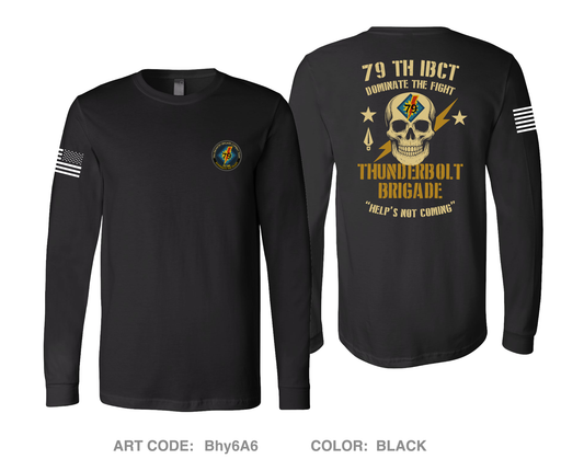79TH IBCT Comfort Unisex Cotton LS Tee - Bhy6A6