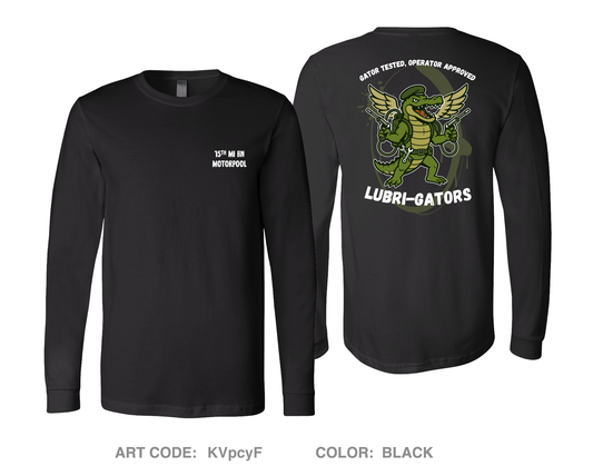 15th Military Intelligence Battalion Comfort Unisex Cotton LS Tee - KVpcyF